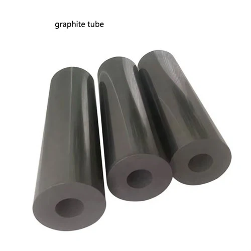 Tube Graphite Ard Pure a Úsáidtear san Fhoirnéis